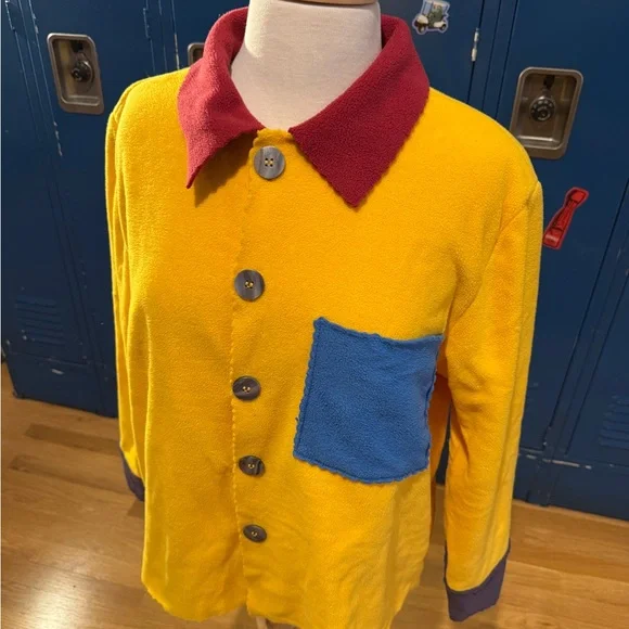 Fashion Brand Company Yellow Jacket with Blue Pocket American Girl Doll - Picture 3 of 6